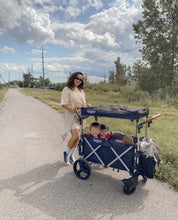Load image into Gallery viewer, Keenz 7S Stroller Wagon- Black
