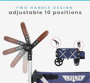 Keenz 7S Stroller Wagon- Blue