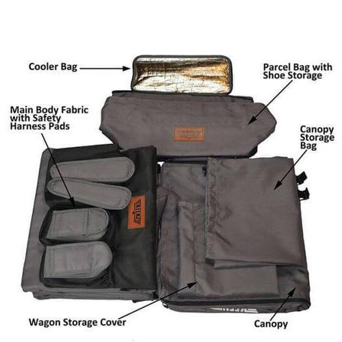 Keenz Fabric Swap Package For The 7S Stroller Wagon (Wagon Not Included)