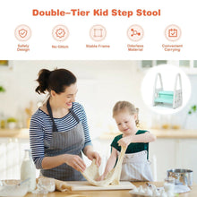 Load image into Gallery viewer, Kids Step Stool Learning Helper