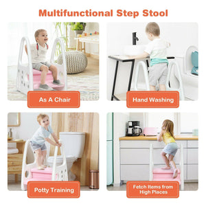 Kids Step Stool Learning Helper