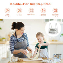 Load image into Gallery viewer, Kids Step Stool Learning Helper