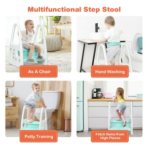 Kids Step Stool Learning Helper