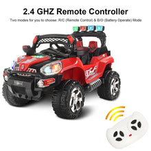 Load image into Gallery viewer, Kids SUV Car With Remote Control LED Lights