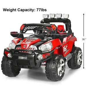 Kids SUV Car With Remote Control LED Lights