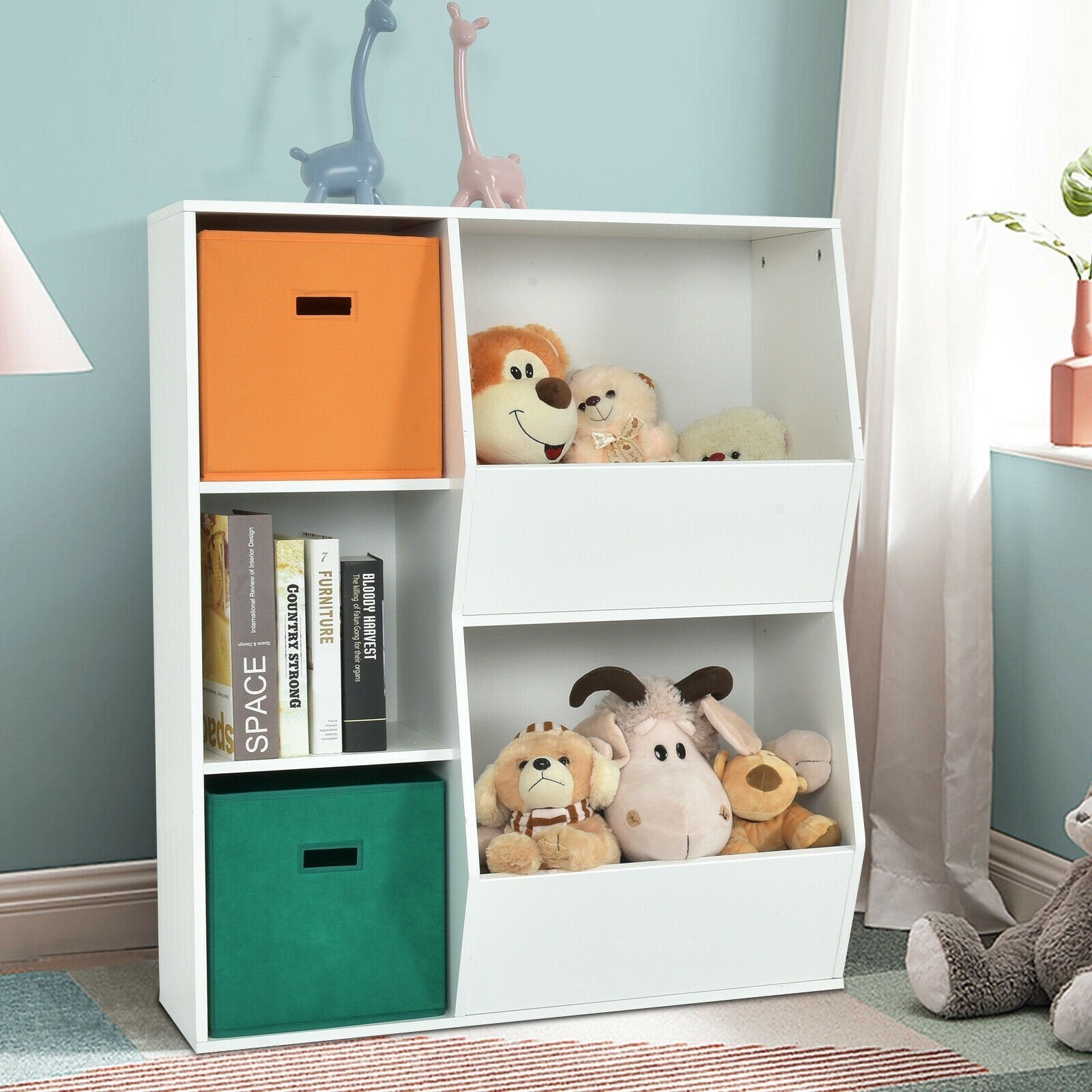 Kids Toy Storage Cabinet Shelf Organizer + Free Shipping! – Baby