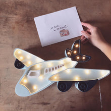Load image into Gallery viewer, Little Lights Airplane Lamp