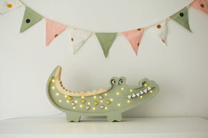 Little Lights Crocodile Lamp