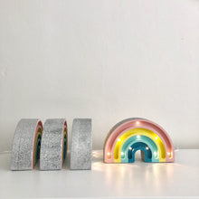 Load image into Gallery viewer, Little Lights Mini Rainbow Lamp With Glitter