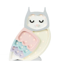 Load image into Gallery viewer, Little Lights Owl Lamp