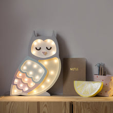 Load image into Gallery viewer, Little Lights Owl Lamp