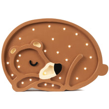 Load image into Gallery viewer, Little Lights Sleeping Bear Lamp