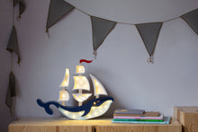Load image into Gallery viewer, Little Lights Whale Ship Lamp