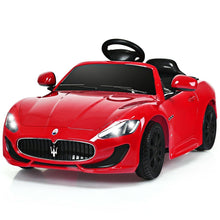 Load image into Gallery viewer, Maserati Gran Cabrio 12v Battery Powered Vehicle With Remote Control And LED Lights