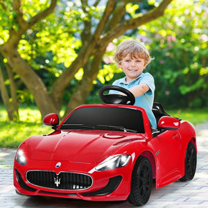 Maserati Gran Cabrio 12v Battery Powered Vehicle With Remote Control And LED Lights