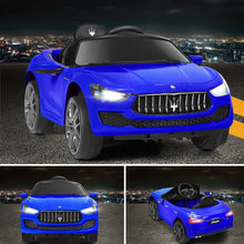 Load image into Gallery viewer, Maserati Licensed  Kids Ride On Car