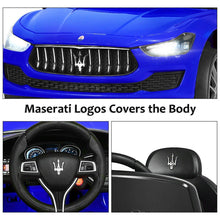 Load image into Gallery viewer, Maserati Licensed  Kids Ride On Car
