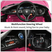 Load image into Gallery viewer, Maserati Licensed  Kids Ride On Car