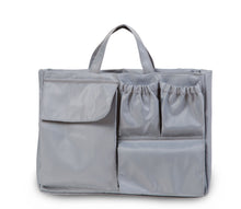 Load image into Gallery viewer, Mommy Bag- Green/Red Stripes