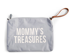 Mommy's Treasures Clutch- Grey