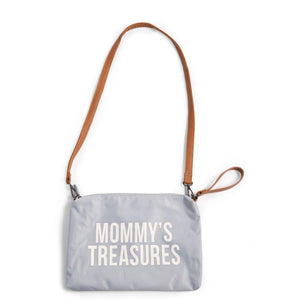 Mommy's Treasures Clutch- Grey