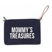 Load image into Gallery viewer, Mommy&#39;s Treasures Clutch- Navy