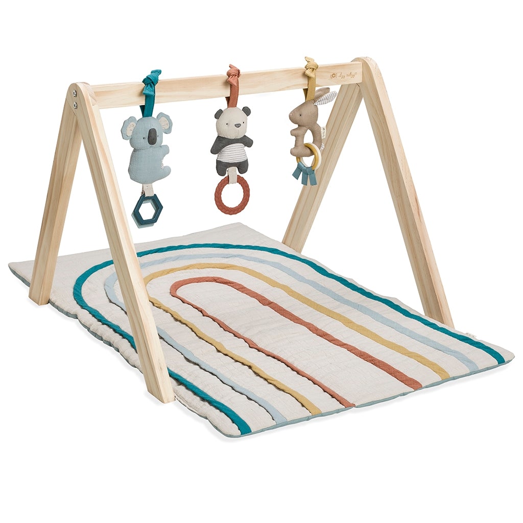 NEW Ritzy Activity Gym™ Wooden Gym With Toys