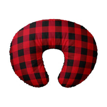 Load image into Gallery viewer, Nursing Pillow Cover - Buffalo Plaid