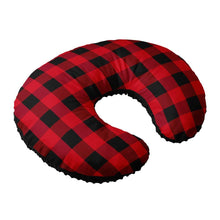 Load image into Gallery viewer, Nursing Pillow Cover - Buffalo Plaid