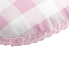 Load image into Gallery viewer, Nursing Pillow Cover - Pink Plaid