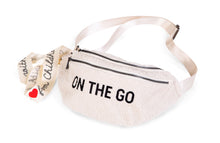 Load image into Gallery viewer, On The Go Banana Bag- Teddy Off White *Limited Edition