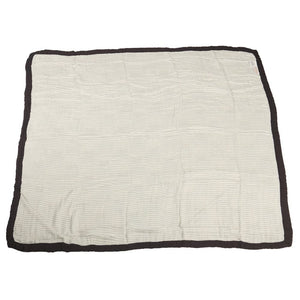 Peek-A-Boo Cats And Pencil Stripe Bamboo Muslin Newcastle Blanket