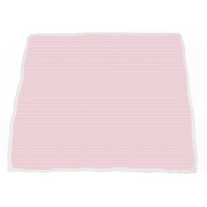 Playful Kitty And Candy Stripe Bamboo Muslin Newcastle Blanket