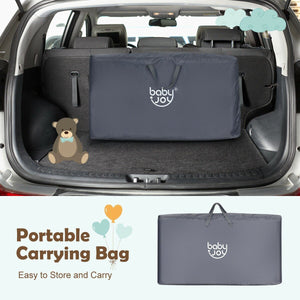 Portable Baby Bed Travel Bassinet Crib With Carrying Bag