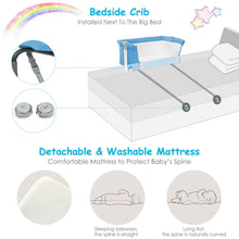Load image into Gallery viewer, Portable Baby Bed Travel Bassinet Crib With Carrying Bag