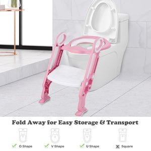 Potty Training Toilet Seat With Step Stool Ladder