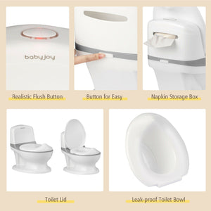 Potty Training Transition Toilet W/ Flushing Sound