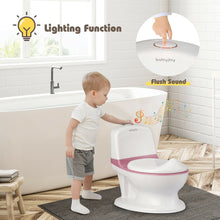 Load image into Gallery viewer, Potty Training Transition Toilet W/ Flushing Sound