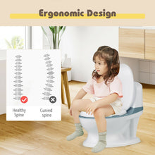 Load image into Gallery viewer, Potty Training Transition Toilet W/ Flushing Sound