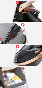 Premium 3 In 1 Baby Stroller