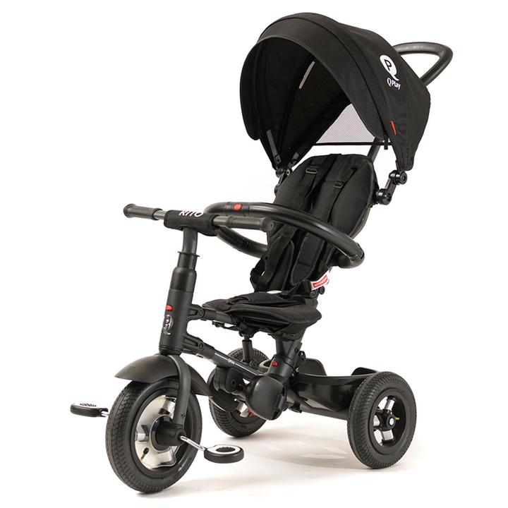 Rito Plus Folding Stroller/ Trike - Black