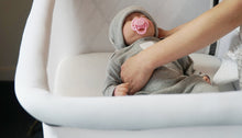 Load image into Gallery viewer, Sunset Dreaming Portable Bassinet - Grey