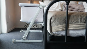 Sunset Dreaming Portable Bassinet - White