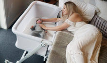 Load image into Gallery viewer, Sunset Dreaming Portable Bassinet - White