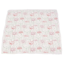 Load image into Gallery viewer, Turtles And Water Lily Bamboo Muslin Newcastle Blanket