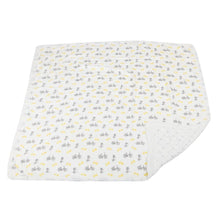 Load image into Gallery viewer, Vintage Bicycle And Northern Star Bamboo Muslin Newcastle Blanket