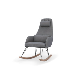 Weeble Rocking Chair- Dark Grey