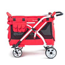 Load image into Gallery viewer, WonderFold MJ04 Chariot Milioo Double Stroller Wagon (2 Seater)