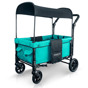 WonderFold W1 Multifunctional Double Stroller Wagon (2 Seater)