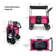 Load image into Gallery viewer, WonderFold W1 Multifunctional Double Stroller Wagon (2 Seater)